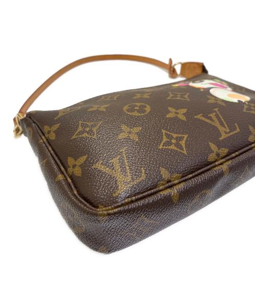 LOUIS VUITTON（ルイ ヴィトン）LOUIS VUITTON (ルイ ヴィトン) Pochette Accessoires Monogram Panda/ポシェット・アクセソワール モノグラムパンダ/M51981の古着・服飾アイテム