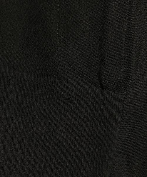 ANN DEMEULEMEESTER（アンドゥムルメステール）ANN DEMEULEMEESTER (アンドゥムルメステール) double layered black pantalon/ダブルレイヤードブラックパンタロン ブラック サイズ:34の古着・服飾アイテム