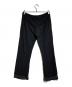 ANN DEMEULEMEESTER (アンドゥムルメステール) double layered black pantalon/ダブルレイヤードブラックパンタロン ブラック サイズ:34：13000円