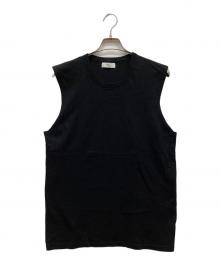 Ron Herman（ロンハーマン）の古着「COTTON LINEN KNIT TANKTOP」｜ブラック
