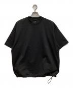 DAIWA PIER39ダイワ ピア39）の古着「TECH DRAWSTRING S/S TEE」｜ブラック