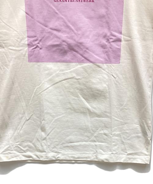 OAMC（オーエーエムシー）OAMC (オーエーエムシー) Print T-Shirts ホワイト サイズ:Lの古着・服飾アイテム