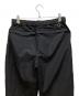 中古・古着 WHITE MOUNTAINEERING (ホワイトマウンテ二アニング) POLYESTER TAFFETA TAPERED EASY PANTS ブラック サイズ:2：13000円