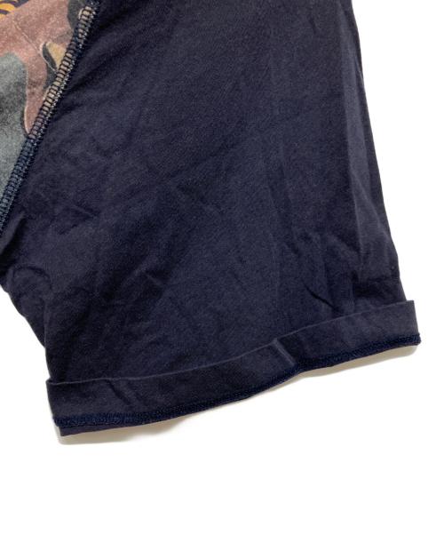 DRIES VAN NOTEN（ドリスヴァンノッテン）DRIES VAN NOTEN (ドリスヴァンノッテン) ラグランTシャツ ブラック サイズ:Mの古着・服飾アイテム