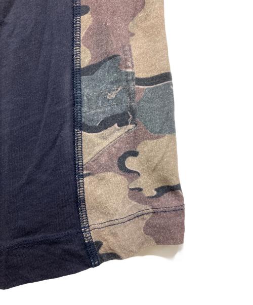 DRIES VAN NOTEN（ドリスヴァンノッテン）DRIES VAN NOTEN (ドリスヴァンノッテン) ラグランTシャツ ブラック サイズ:Mの古着・服飾アイテム