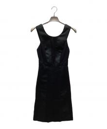 JIL SANDER NAVY（ジルサンダー ネイビー）の古着「ノースリーブワンピース」｜ブラック