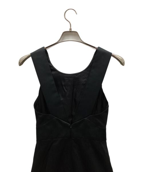 JIL SANDER NAVY（ジルサンダー ネイビー）JIL SANDER NAVY (ジルサンダー ネイビー) ノースリーブワンピース ブラック サイズ:32の古着・服飾アイテム
