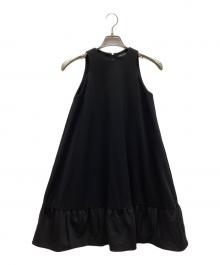 YOKO CHAN（ヨーコチャン）の古着「Sleeveless Flare Dress」｜ネイビー