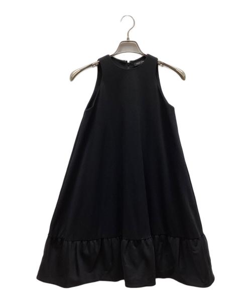 YOKO CHAN（ヨーコチャン）YOKO CHAN (ヨーコチャン) Sleeveless Flare Dress ネイビー サイズ:36の古着・服飾アイテム