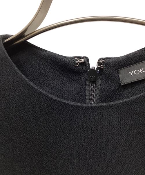 YOKO CHAN（ヨーコチャン）YOKO CHAN (ヨーコチャン) Sleeveless Flare Dress ネイビー サイズ:36の古着・服飾アイテム