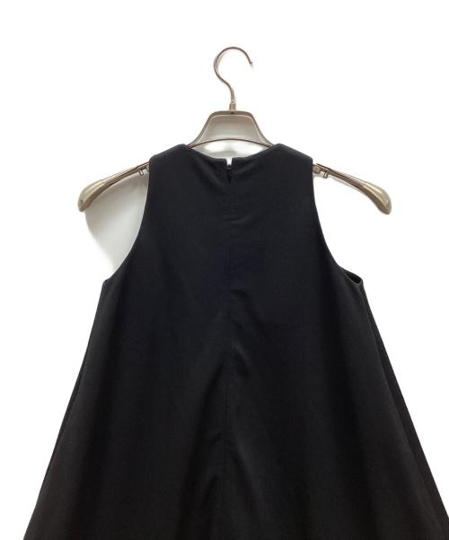 YOKO CHAN（ヨーコチャン）YOKO CHAN (ヨーコチャン) Sleeveless Flare Dress ネイビー サイズ:36の古着・服飾アイテム