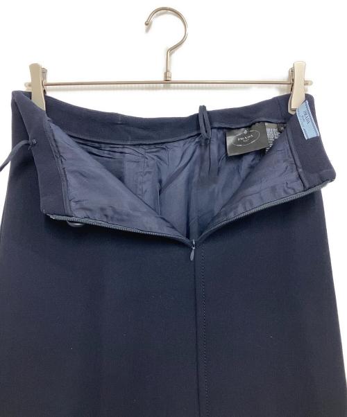 PRADA（プラダ）PRADA (プラダ) タイトスカート ネイビー サイズ:SIZE 38の古着・服飾アイテム