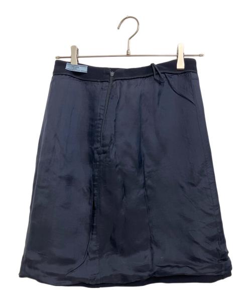 PRADA（プラダ）PRADA (プラダ) タイトスカート ネイビー サイズ:SIZE 38の古着・服飾アイテム