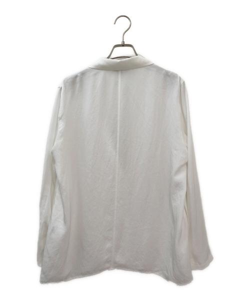 theory（セオリー）theory (セオリー) エアリージャケット Washed Twill ホワイト サイズ:Sの古着・服飾アイテム