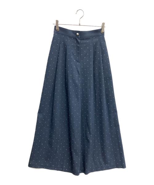 Rene（ルネ）Rene (ルネ) タックワイドパンツ インディゴ サイズ:SIZE36の古着・服飾アイテム