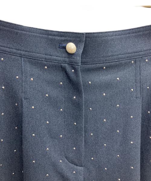 Rene（ルネ）Rene (ルネ) タックワイドパンツ インディゴ サイズ:SIZE36の古着・服飾アイテム