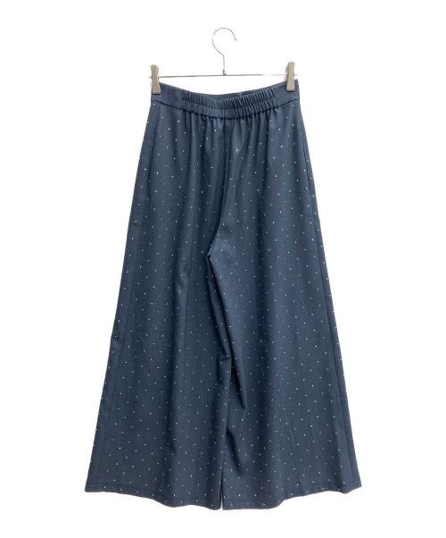 Rene（ルネ）Rene (ルネ) タックワイドパンツ インディゴ サイズ:SIZE36の古着・服飾アイテム
