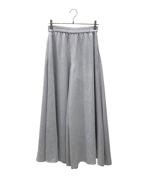 Rene（ルネ）Rene (ルネ) ワイドタックパンツ シルバーグレー サイズ:36の古着・服飾アイテム