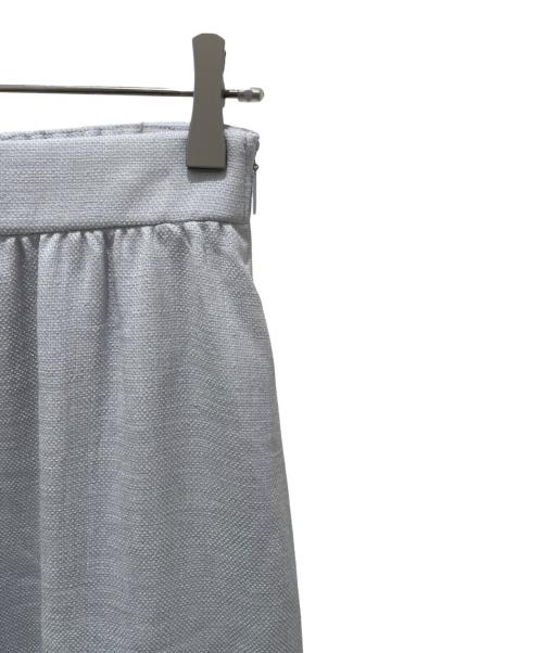 Rene（ルネ）Rene (ルネ) ワイドタックパンツ シルバーグレー サイズ:36の古着・服飾アイテム