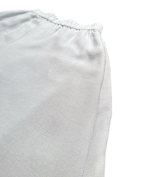 Rene（ルネ）Rene (ルネ) ワイドタックパンツ シルバーグレー サイズ:36の古着・服飾アイテム