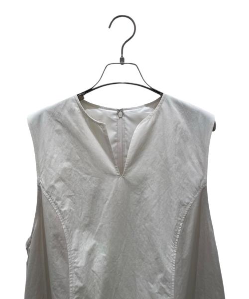 ADORE（アドーア）ADORE (アドーア) ドライタッチクロスワンピース アイボリー サイズ:38の古着・服飾アイテム