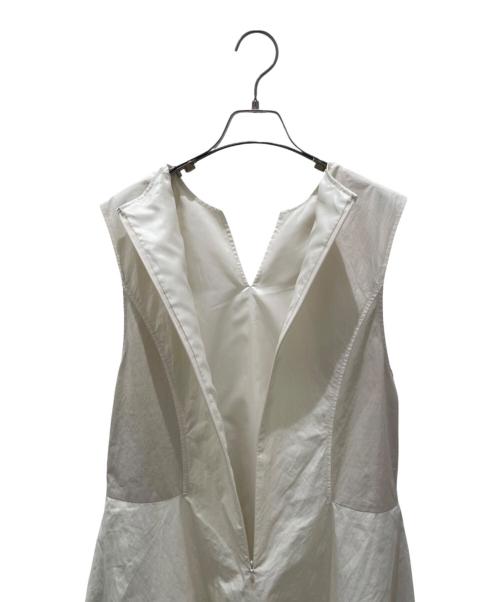 ADORE（アドーア）ADORE (アドーア) ドライタッチクロスワンピース アイボリー サイズ:38の古着・服飾アイテム