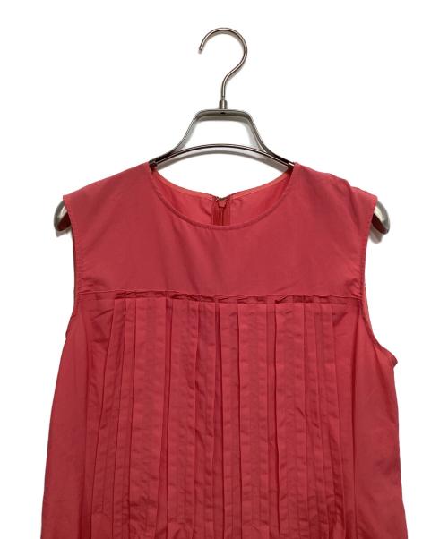 ANAYI（アナイ）ANAYI (アナイ) ナイロンタスランベアタック ワンピース ピンク サイズ:38の古着・服飾アイテム