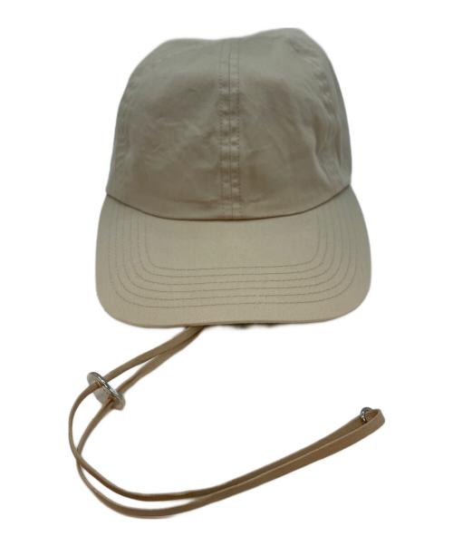 kijima takayuki（キジマタカユキ）kijima takayuki (キジマタカユキ) CLANE (クラネ) DETACHABLE STRAP 6PANEL CAP ベージュの古着・服飾アイテム
