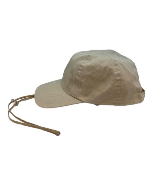 kijima takayuki（キジマタカユキ）kijima takayuki (キジマタカユキ) CLANE (クラネ) DETACHABLE STRAP 6PANEL CAP ベージュの古着・服飾アイテム
