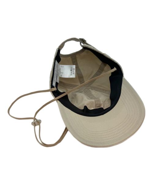 kijima takayuki（キジマタカユキ）kijima takayuki (キジマタカユキ) CLANE (クラネ) DETACHABLE STRAP 6PANEL CAP ベージュの古着・服飾アイテム