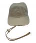 kijima takayuki (キジマタカユキ) CLANE (クラネ) DETACHABLE STRAP 6PANEL CAP ベージュ：5000円