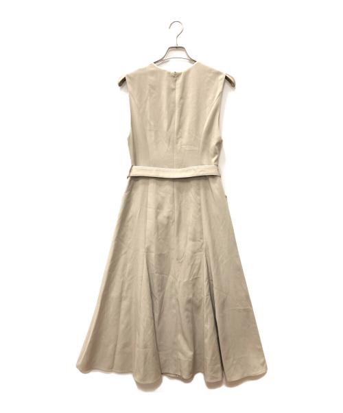 JUSGLITTY（ジャスグリッティー）JUSGLITTY (ジャスグリッティー) パイピングAラインジャンスカ ベージュ サイズ:SIZE 1の古着・服飾アイテム