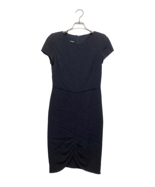 EMPORIO ARMANI（エンポリオ アルマーニ）EMPORIO ARMANI (エンポリオ アルマーニ) ワンピース ネイビー サイズ:38 未使用品の古着・服飾アイテム