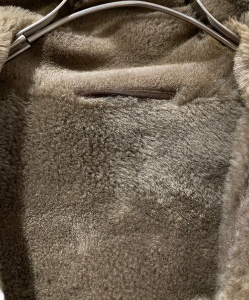 EMPORIO ARMANI（エンポリオ アルマーニ）EMPORIO ARMANI (エンポリオ アルマーニ) ムートンコート ブラウン サイズ:38の古着・服飾アイテム