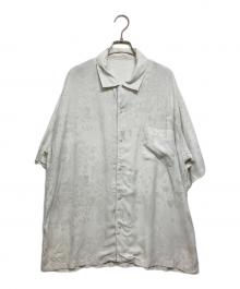 Porter Classic（ポータークラシック）の古着「HEART ALOHA SHIRT」｜ホワイト