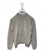 HERMESエルメス）の古着「カシミヤカーディガン」｜グレー