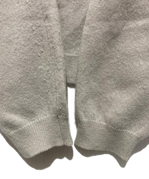 HERMES（エルメス）HERMES (エルメス) カシミヤカーディガン グレー サイズ:XSの古着・服飾アイテム