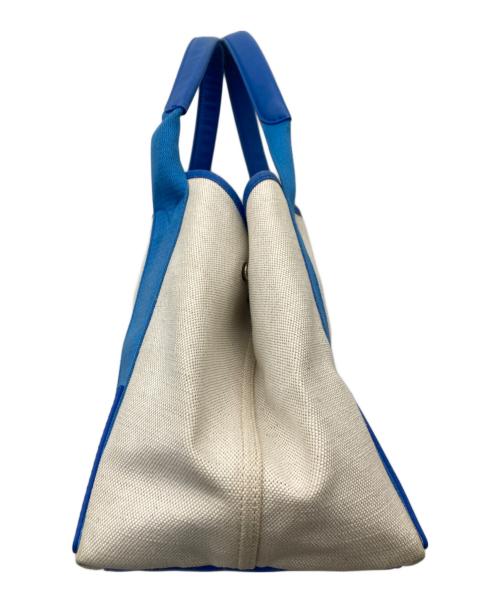 BALENCIAGA（バレンシアガ）BALENCIAGA (バレンシアガ) トートバッグ アイボリー×ブルー サイズ:-の古着・服飾アイテム