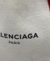 中古・古着 BALENCIAGA (バレンシアガ) トートバッグ アイボリー×レッド：20000円