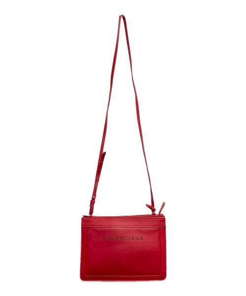 BALENCIAGA（バレンシアガ）BALENCIAGA (バレンシアガ) ポーチ レッドの古着・服飾アイテム