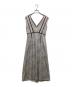 HER LIP TO (ハーリップトゥ) lace trimmed floral dress ベージュ サイズ:M：8000円
