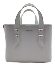 CHARLES & KEITH（チャールズアンドキース）の古着「ダブルハンドル ホーボーバッグ」｜スカイブルー