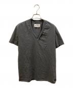 Martin Margiela 10マルタン・マルジェラ 10）の古着「VネックTシャツ」｜グレー