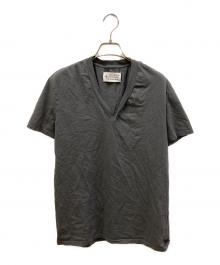 Martin Margiela 10（マルタン・マルジェラ 10）の古着「VネックTシャツ」｜グレー
