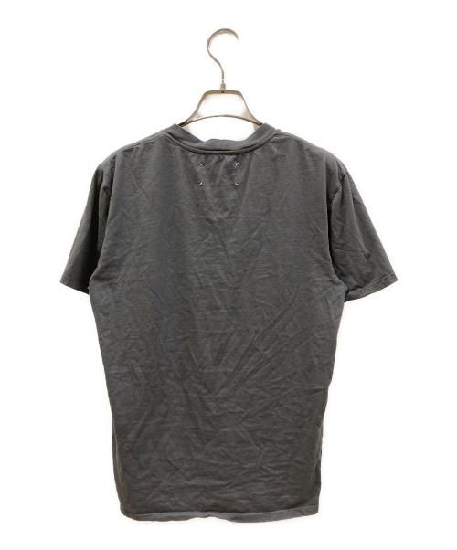 Martin Margiela 10（マルタン・マルジェラ 10）Martin Margiela 10 (マルタン・マルジェラ 10) VネックTシャツ グレー サイズ:48の古着・服飾アイテム