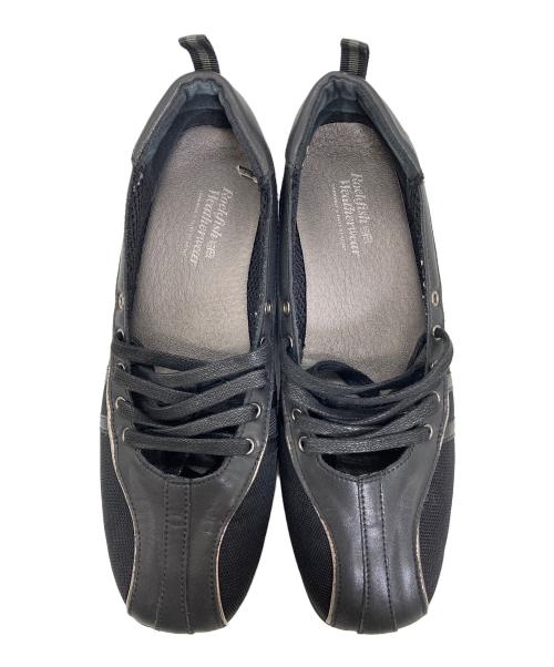 Rockfish Weatherwear（ロックフィッシュウェザーウェア）rockfish weatherwear (ロックフィッシュウェザーウェア) BLISS LACEUP SNEAKERS ブラック サイズ:UK 5の古着・服飾アイテム