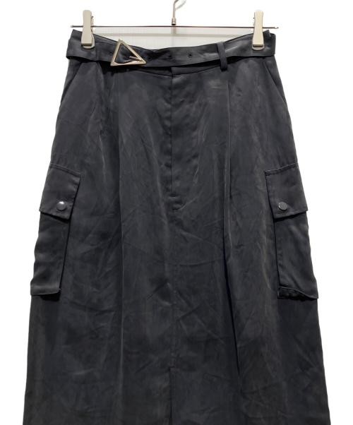 CADUNE（カデュネ）CADUNE (カデュネ) ワークスカート グレー サイズ:38の古着・服飾アイテム