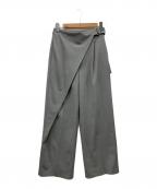 weakend.ウィークエンド）の古着「ラップスラックス」｜グレー