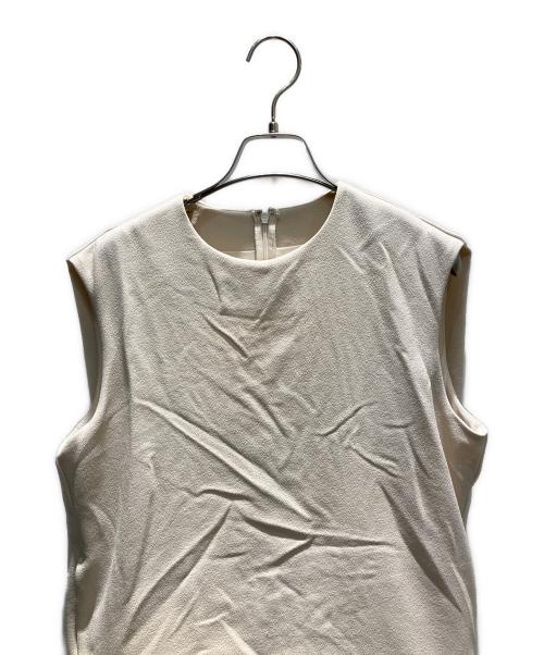 ELENDEEK（エレンディーク）ELENDEEK (エレンディーク) バルーンワンピース ノースリーブワンピース ベージュ サイズ:01の古着・服飾アイテム