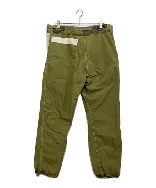 POLO RALPH LAUREN（ポロ・ラルフローレン）POLO RALPH LAUREN (ポロ・ラルフローレン) ミリタリーカーゴパンツ グリーン サイズ:Lの古着・服飾アイテム